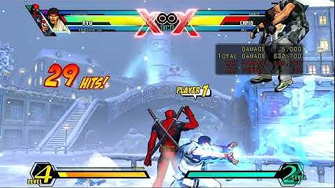 UMVC3 Ryu Challenge Video - Glitchy Hadoken