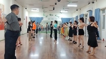 6 nhịp cuối tổ hợp Rumba cơ bản cho người mới bắt đầu - tập luyện với Vũ Điệu Xanh