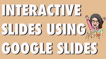 INTERACTIVE SLIDES USING GOOGLE SLIDES | Cams Classroom Cafe📚☕️