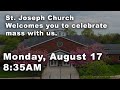 Aug 17, 2020 -8:35 AM Mass