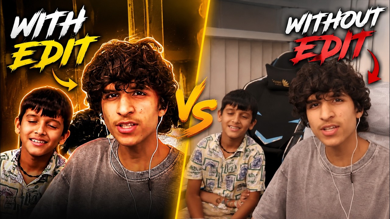 Piyush Joshi WITH EDIT vs WITHOUT EDIT 😮‍💨🔥
