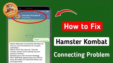 How to Fix Hamster Kombat Connecting Problem