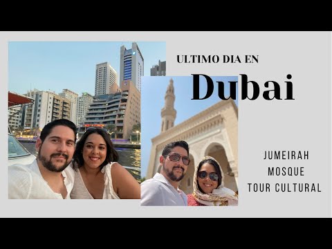 Dubai 2021 | Jumeirah Mosque Tour Cultural y The Palm en barco | último día 😭TheBlessedGlez