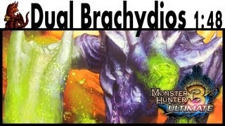 MH3U - Double Brachydios Speedrun 1:48