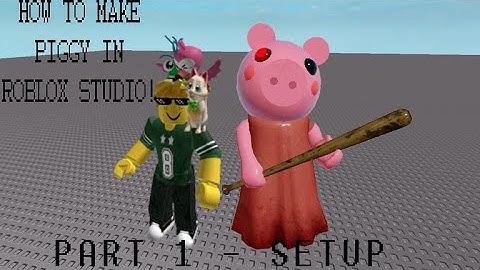 How To Make A Game Like Piggy In ROBLOX STUDIO / Part 1 - Setting Up