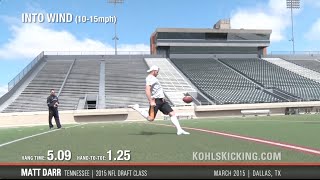 Punting Into Wind | Matt Darr | 2015 NFL Prospect