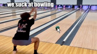 First Time Going Bowling With My Friends !