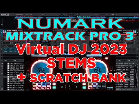 NUMARK MIXTRACK PRO 3 + Virtual DJ 2023 (Mapeo Personalizado WINDOWS/MAC)(by Franklin Carua DJ)