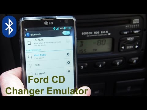 Ford CD Changer Emulator with Bluetooth functions (aftermarket) - Ford Audio