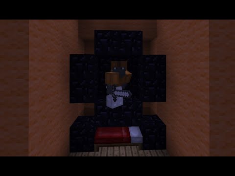 Hiding in an Obsidian Box Until the Last Player Gives Up in Bedwars