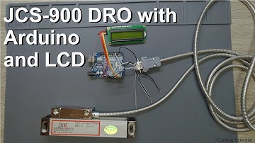 JCS-900 DRO with Arduino and LCD