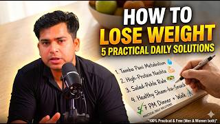How to Lose Weight:   Fat Loss Diet Plan Hack  A Practical Daily Routine for Beginners