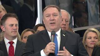 Secretary of State Mike Pompeo Addresses State Department Employees