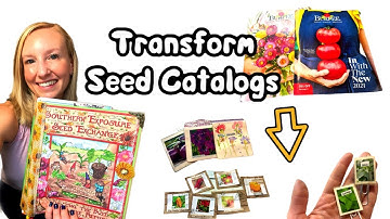 Seed Catalogs: Junk Journal Crafting Goldmine
