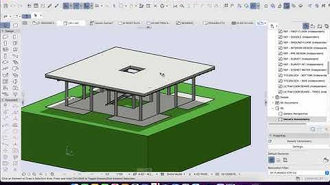 ArchiCAD 3D view settings
