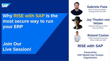 Why RISE with SAP is the most secure way to run your ERP