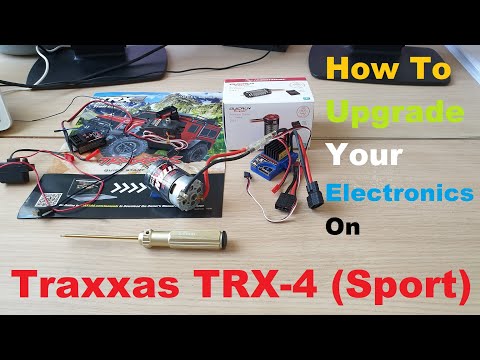 Traxxas TRX-4 - How To Upgrade The Electronics On Your Rig