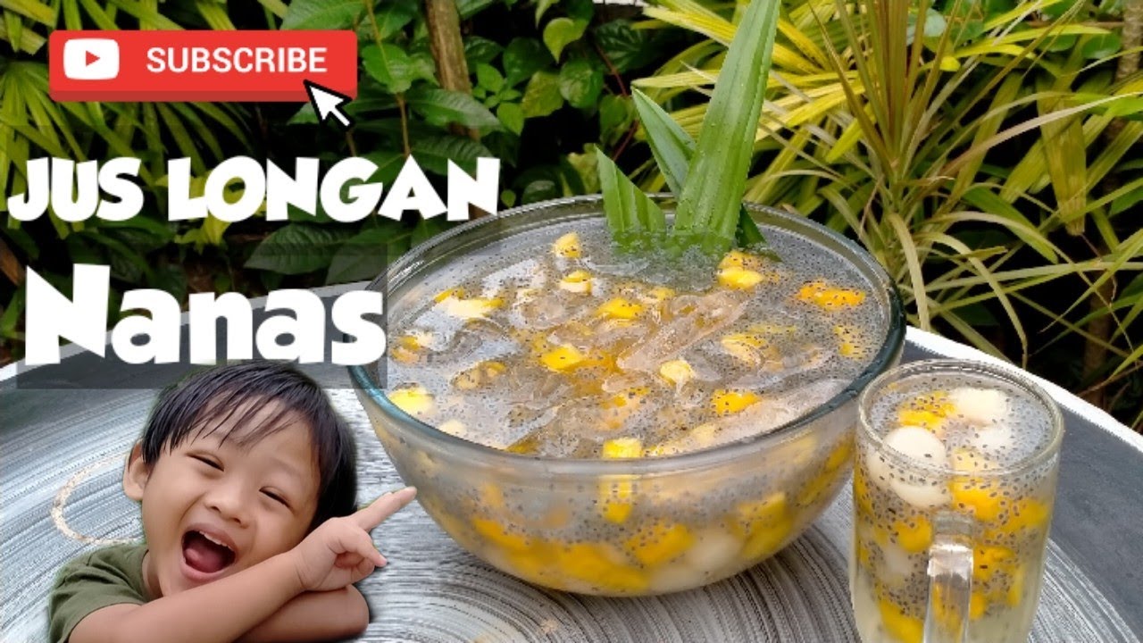 JUS LONGAN NANAS FANCY 😍 