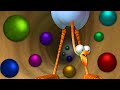 Ostrich rolling in the african jungle  funny animal cartoon for kids  gazoon  official channel
