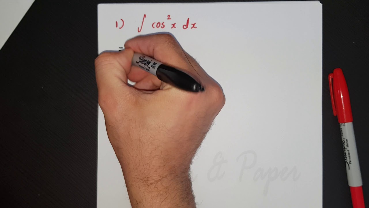 Trigonometric Integrals | Part 2 - YouTube