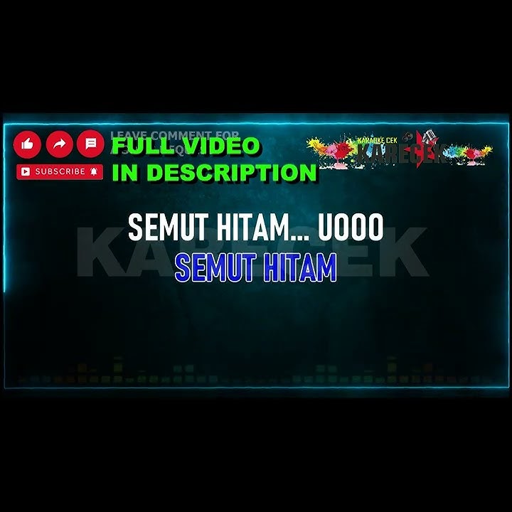 Karaoke God Bless Semut Hitam 4K