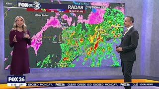 Houston winter storm forecast: Sunday morning