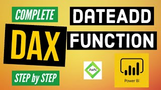 power bi dax tutorial (9/50) - what is dateadd function