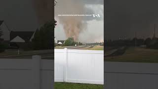 Tornado Sweeps Through Indianapolis #shorts | VOA News