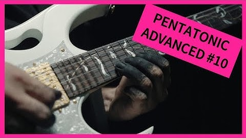PENTATONIC exercises (TABS!) with three notes per string - ✅#10