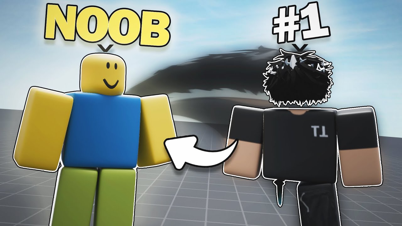 #1 Player Trolls Pros As a Noob On Blade Ball