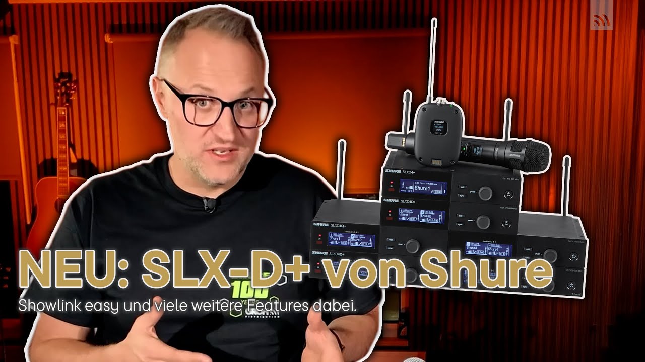 Neu: SLX-D+ von Shure - Mehr Features im System