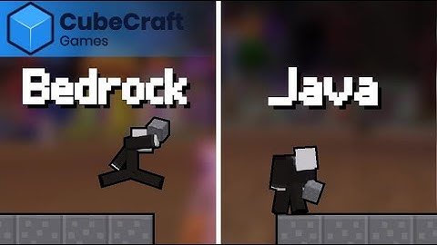 Cubecraft: Java and Bedrock (What are the differences?)