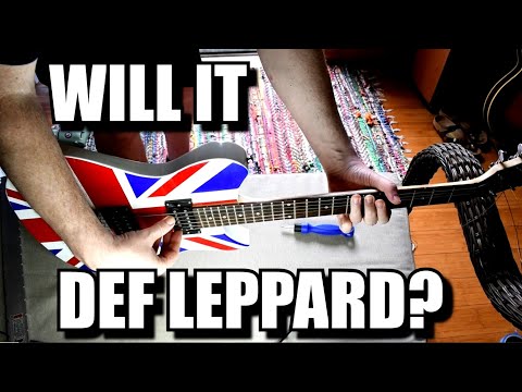 Will it Def Leppard?  Can I fix this broken guitar?