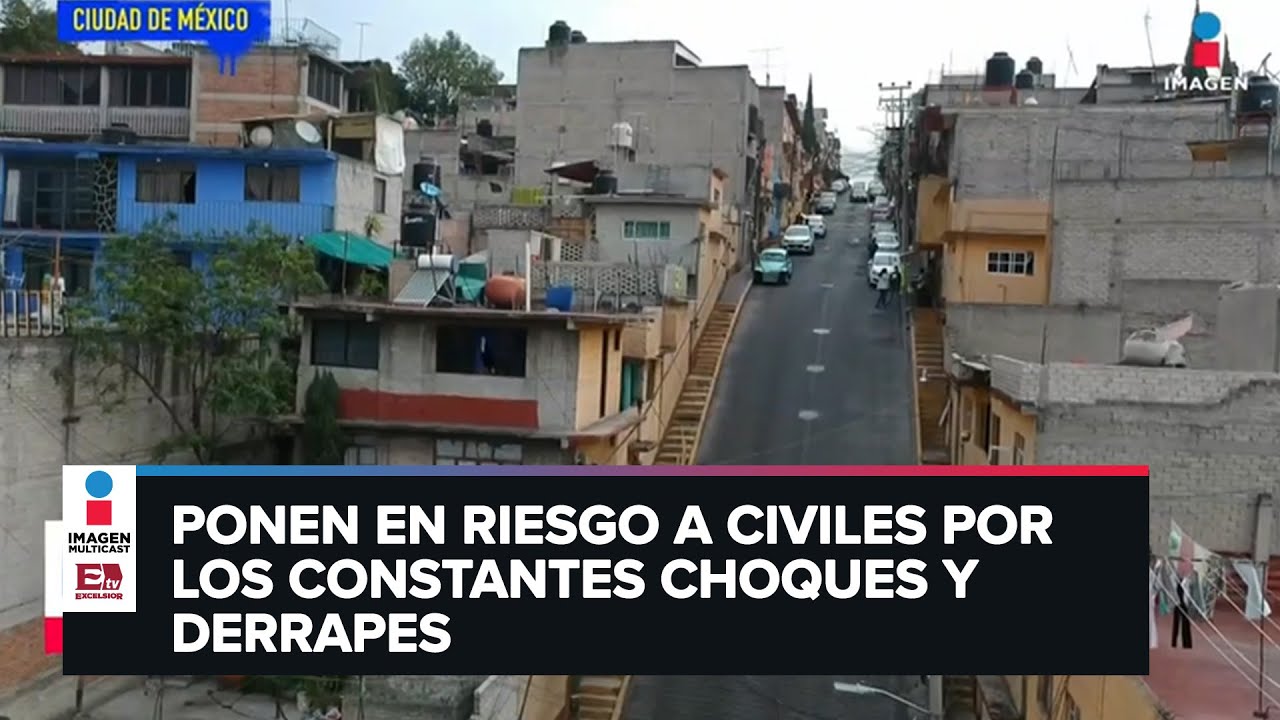 ¿Paso Florentino, de Álvaro Obregón, será la calle más peligrosa por su inclinación?