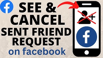 How to See & Cancel Sent Friend Requests on Facebook - iPhone & Android