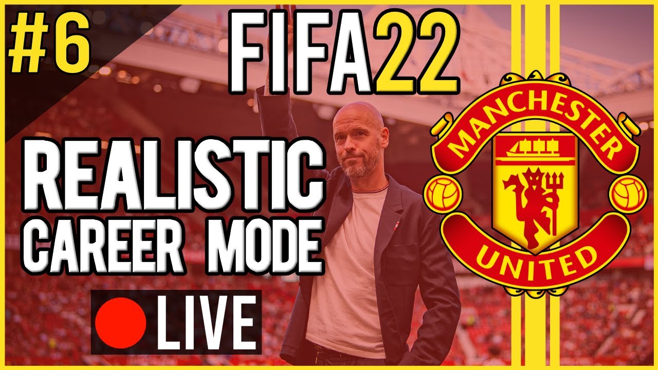 LIVE | Realistic Erik ten Hag Manchester United Career Mode | Ep.6 | FIFA 22 | (Updated Transfers)
