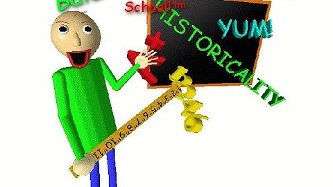 Trying to beat every single mode in Baldi