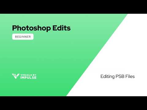 Editing Your Design: Photoshop Tutorial for .PSB Files