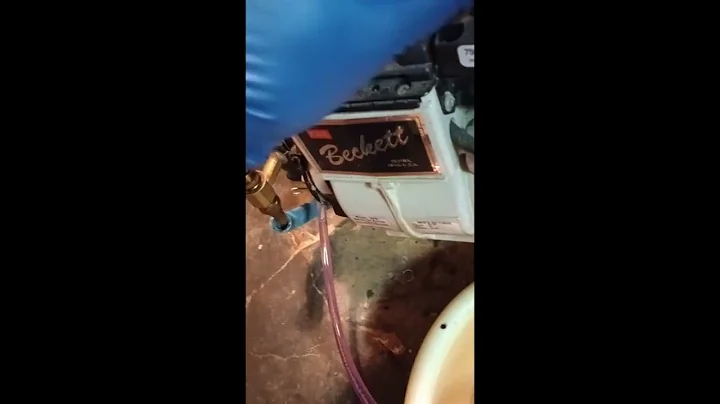 Oil Burner Re-Start procedure after running out of oil.