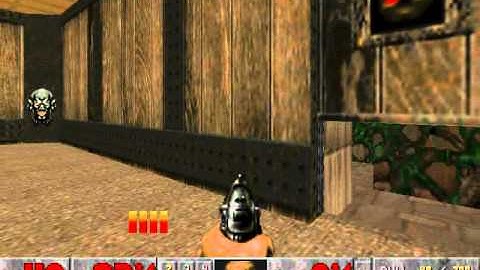 Doom: Command Center (E2M5) [Normal Exit] - UV-Speed in 0:27 by Adam Hegyi