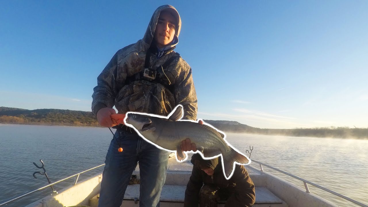 Fishing on Belton Lake for Big Blue Catfish Ep. 4 YouTube