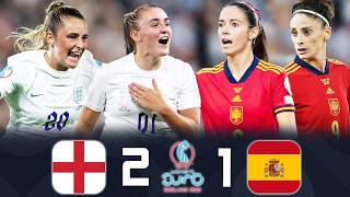 SPAIN THOUGHT THEY WON… THEN ENGLAND COMPLETED A SHOCKING COMEBACK 🤯🔥 WOMEN’S EURO 2022