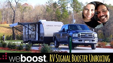 WEBOOST Drive 4G-X RV - Cellular Signal Booster Unboxing - RV Living