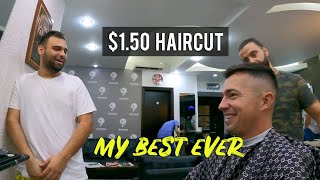 $1.50 for this Lebanese haircut 🇱🇧