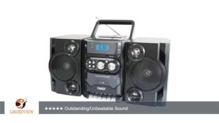 NAXA NT-70 7″ Portable TV & Digital Multimedia Player NAXA NPB428 Portable CD/MP3 Player with AM/FM Radio, Detachable Speakers, Remote & USB Inputs |