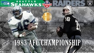 After losing to the seattle seahawks twice during 1983 regular season,
oakland raiders were not about let that happen a third time with super
bo...