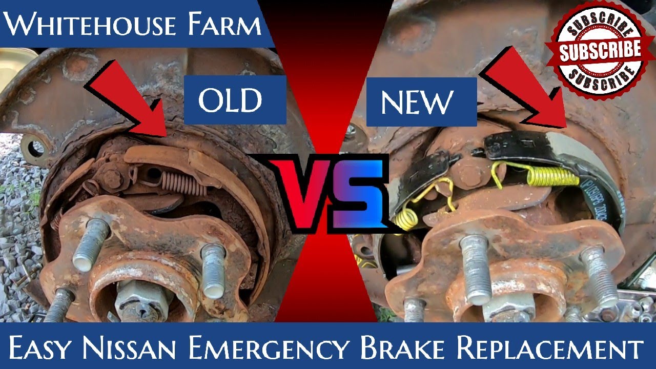 How To Replace Emergency Brakes On A Nissan Rogue DIY! YouTube