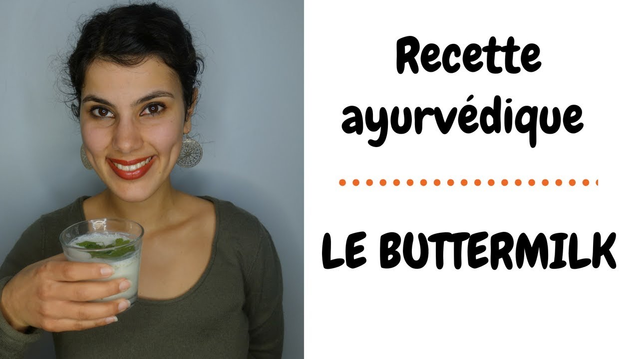 Recette de boisson ayurvédique - Le buttermilk