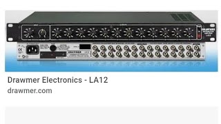 12 CHANNEL AUDIO DISTRIBUTION AMPLIFIER. DRIVES 12 STEREO POWER AMPLIFIERS W/ INDIVIDUAL CONTROLS.