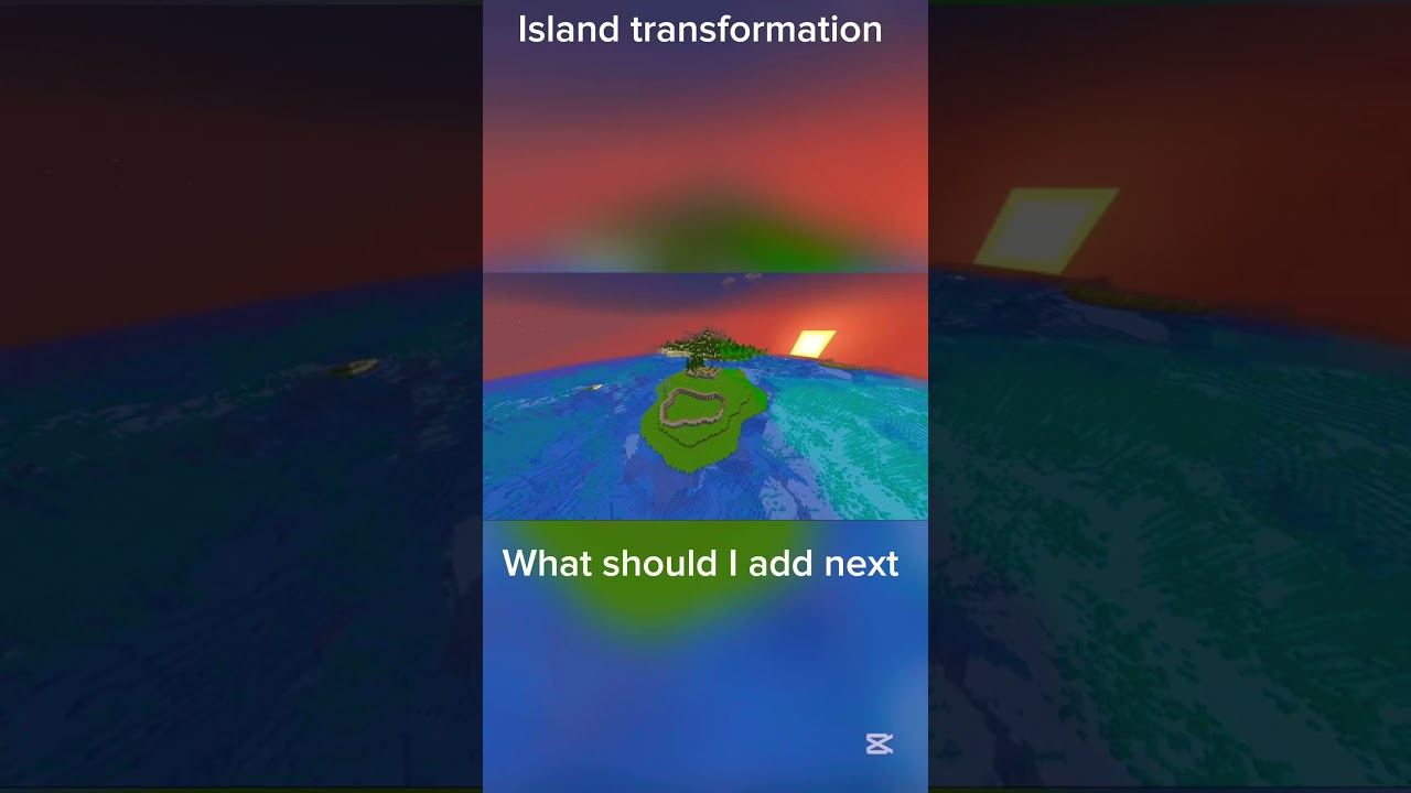 Huge island transformation in Minecraft hardcore part two